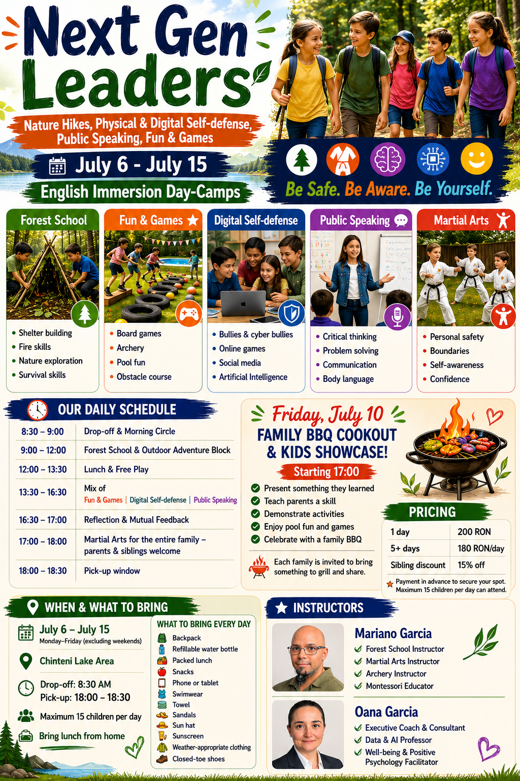 Next Gen Leaders Camp 2026 flyer